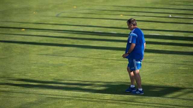 De retour à Marseille, Bielsa a dirigé l'entraînement des Olympiens