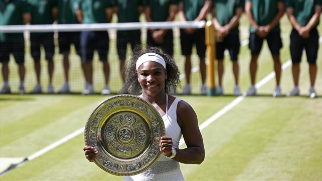 Serena Williams hegemonyası Wimbledon'da devam etti