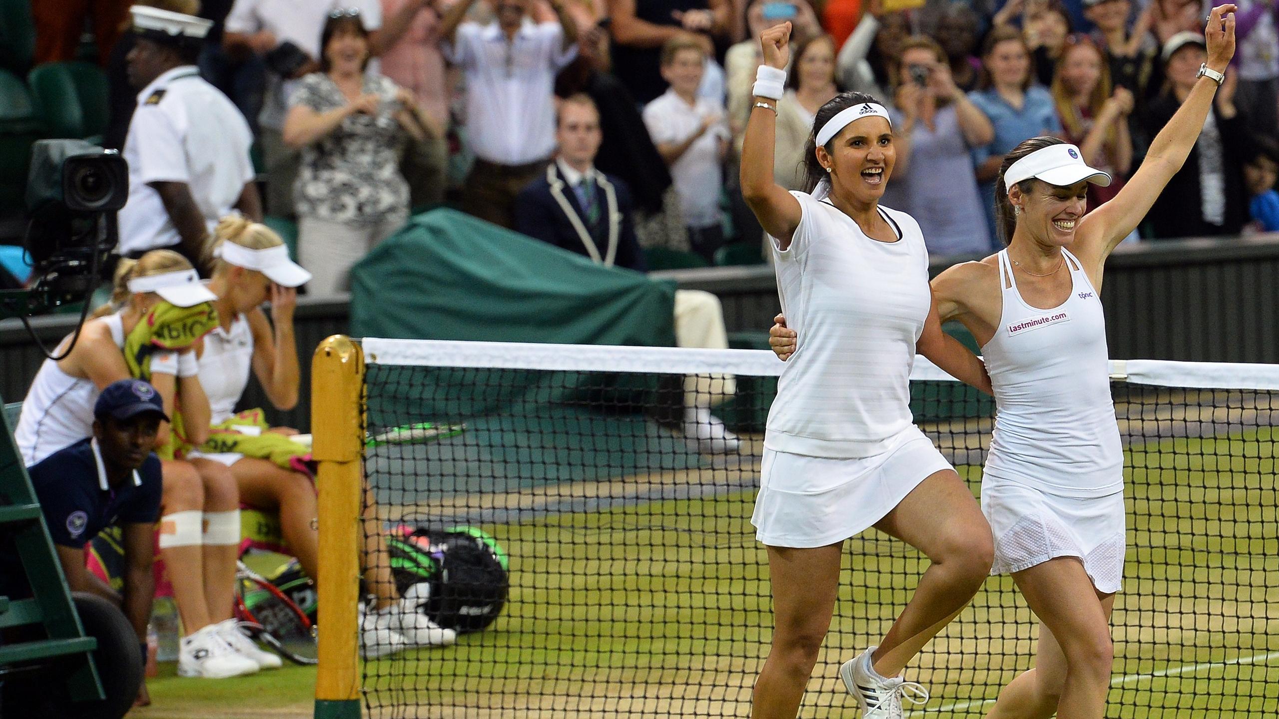 Wimbledon finale doubles dames 17 ans après, Hingis triomphe de nouveau Eurosport