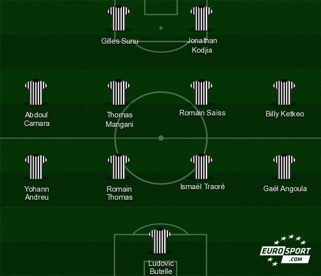 La compo probable du SCO d'Angers en 2015/2016