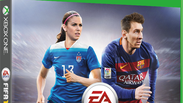 Alex Morgan sulla copertina di Fifa 16: è la prima donna