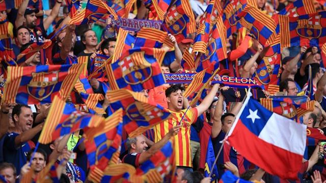 Barca fined for fan behaviour