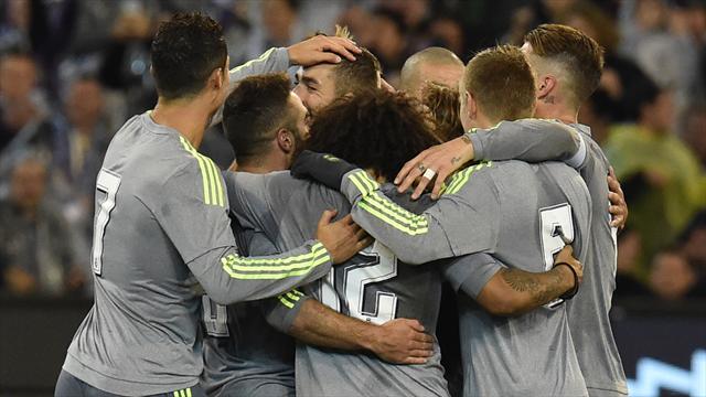 Real Madrid, Manchester City önünde gol şov yaptı