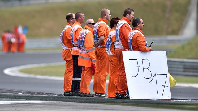 En hommage à Bianchi, le temps s’est arrêté au Hungaroring