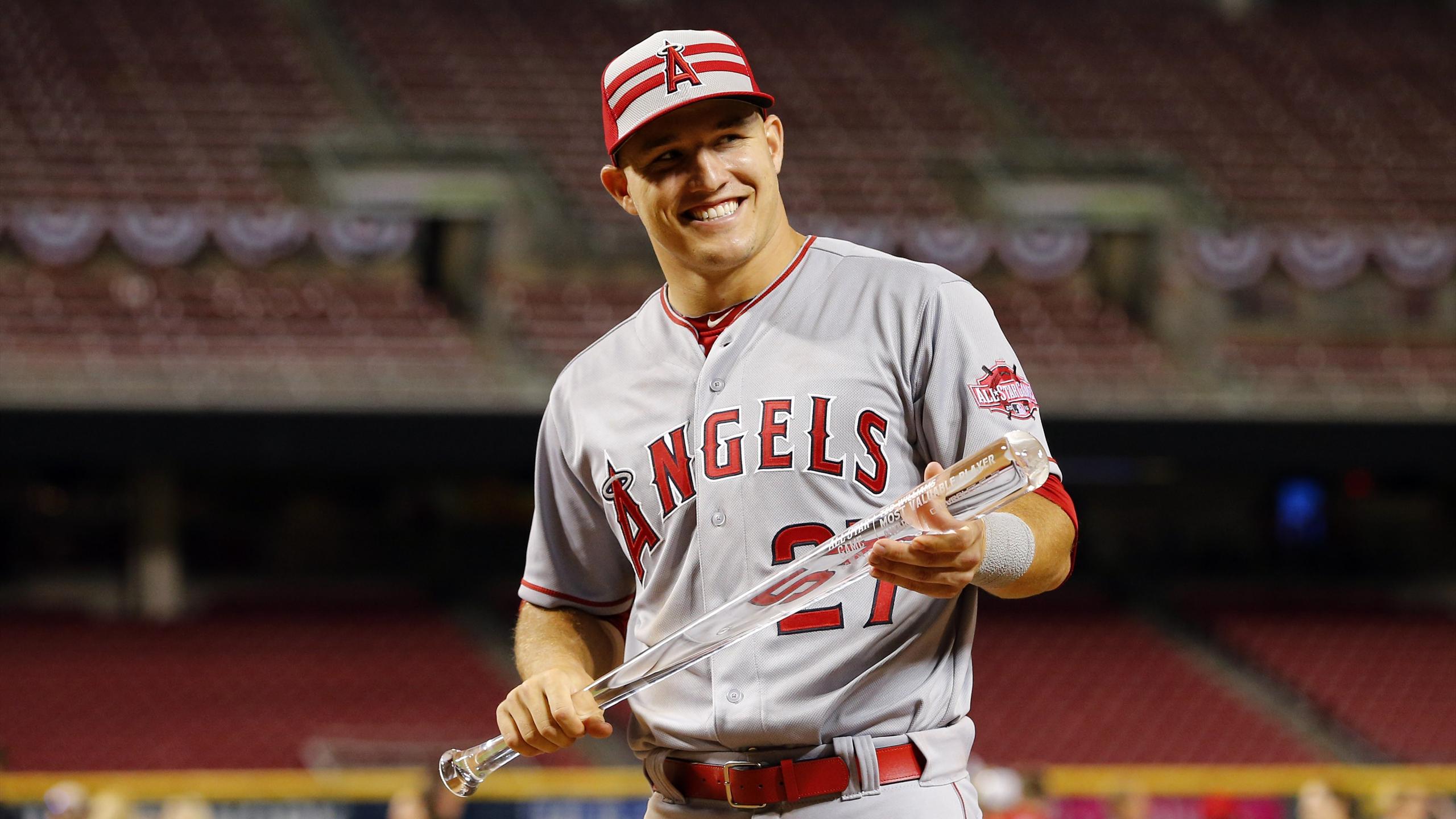 Mike Trout home run caught with ‘Trout net’ Eurosport