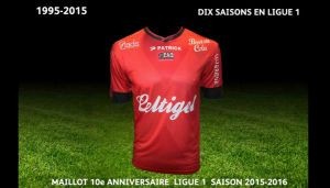 Maillot Guingamp domicile 2015-2016