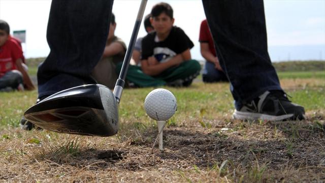 Ardahanlı gençler, golf sahasına kavuştu