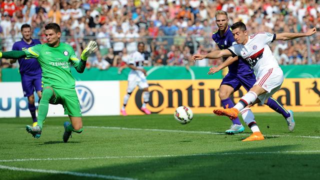 El Bayern pasa de ronda en la copa alemana con el primer gol de Vidal