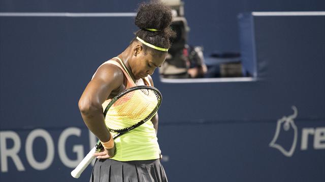 Serena Williams shocked by Belinda Bencic in Toronto