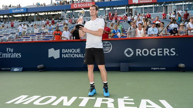 Andy Murray beats Novak Djokovic to win Montreal Masters