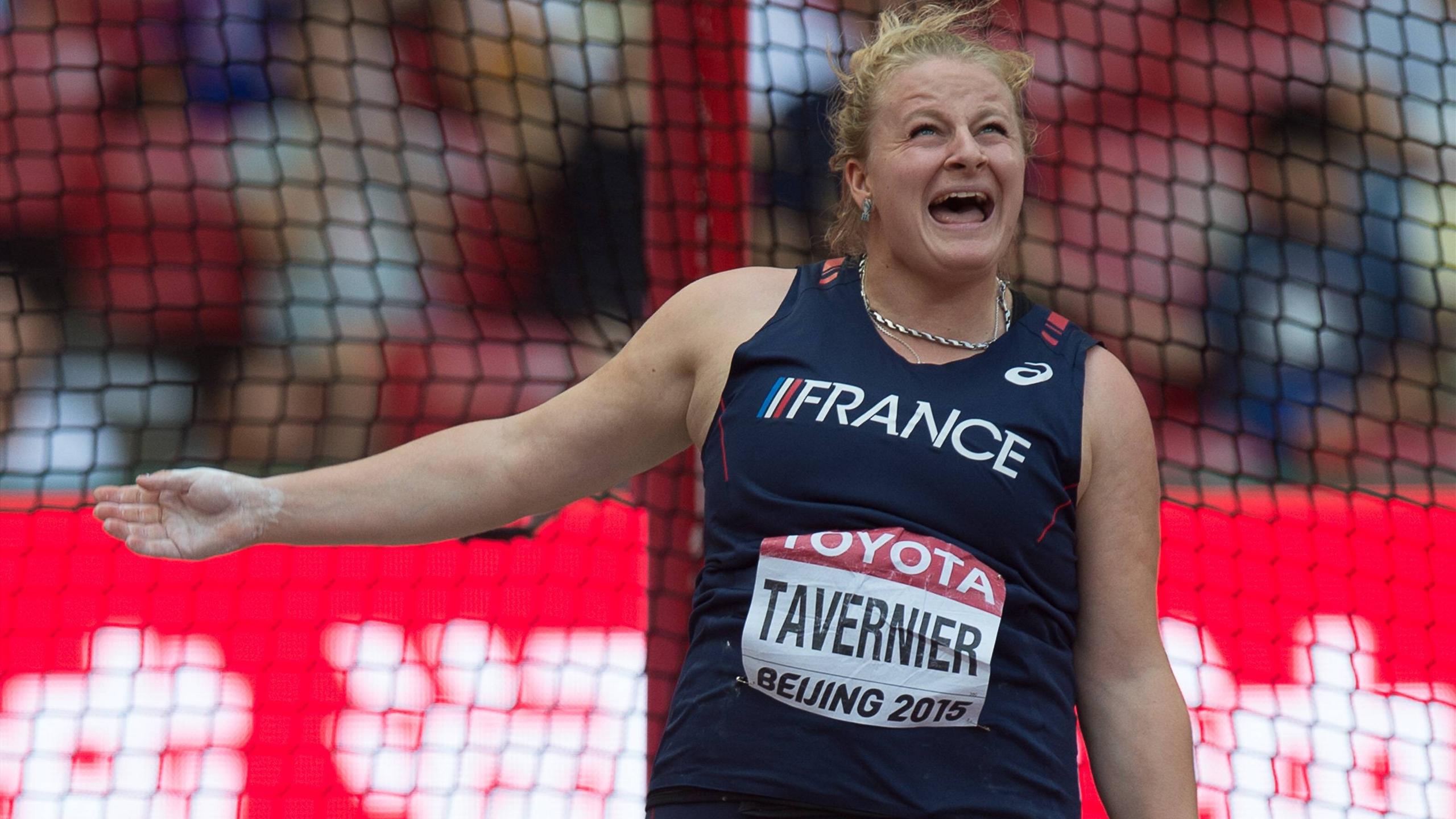 Alexandra Tavernier en bronze au marteau, deuxième médaille pour l
