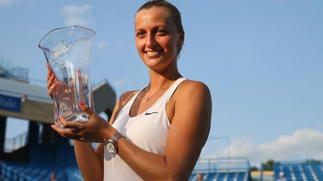 Sacrée pour la troisième fois, Kvitova retrouve des couleurs