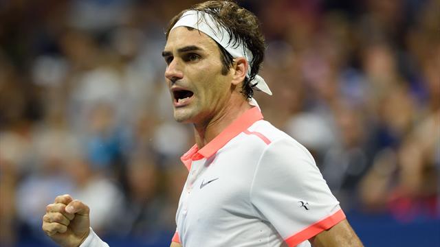 Federer, toujours impeccable, est en quarts sans avoir perdu un set