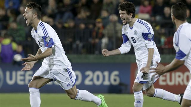 Matteo Vitaioli, l'operaio che ha rotto l'incantesimo del gol di San Marino