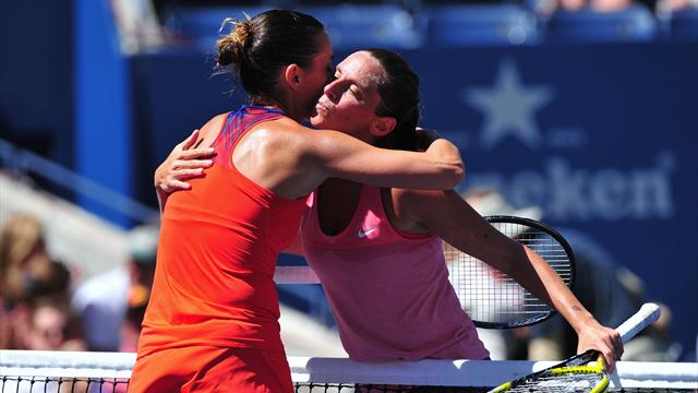 Pennetta-Vinci, l'improbable finale en 8 chiffres pas moins étonnants