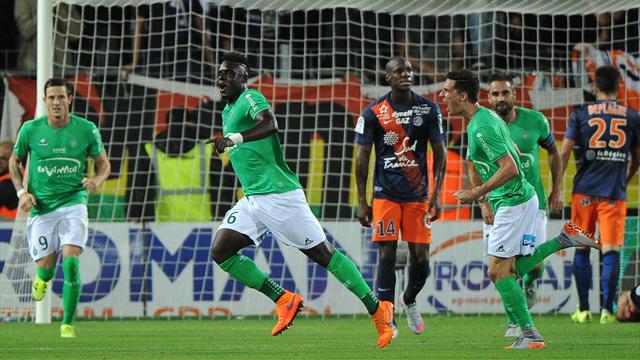 Saint-Etienne prend de la hauteur et n'arrange pas les affaires de Montpellier
