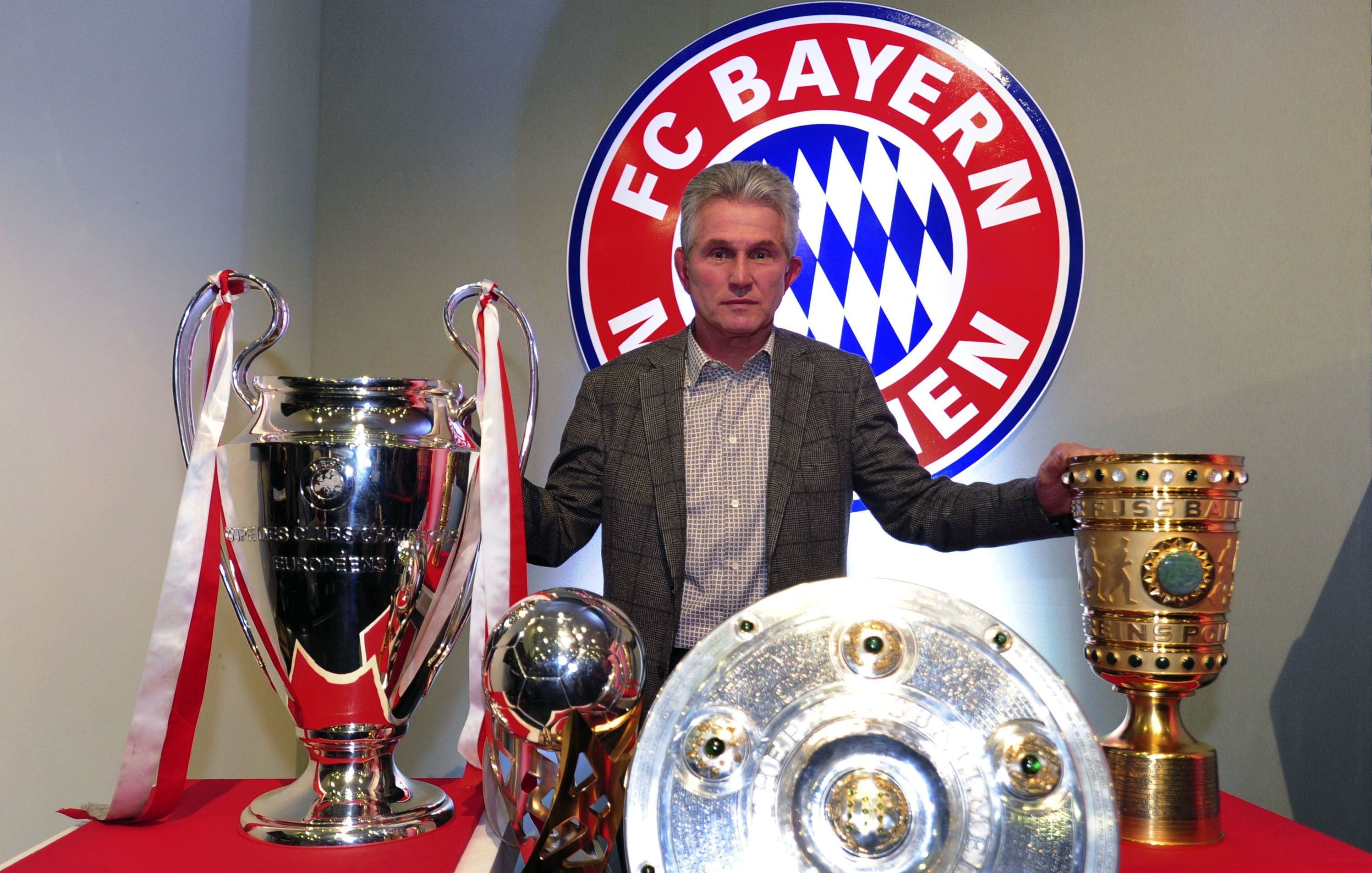 Abgeräumt: Unter Jupp Heynckes gewann Bayern 2013 alles