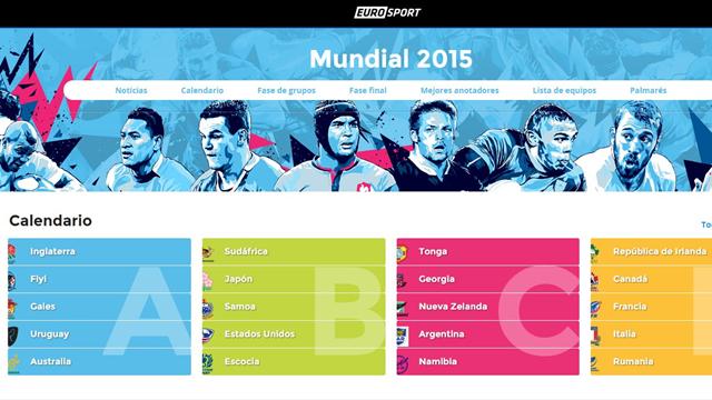 Calendario del Mundial de Rugby 2015