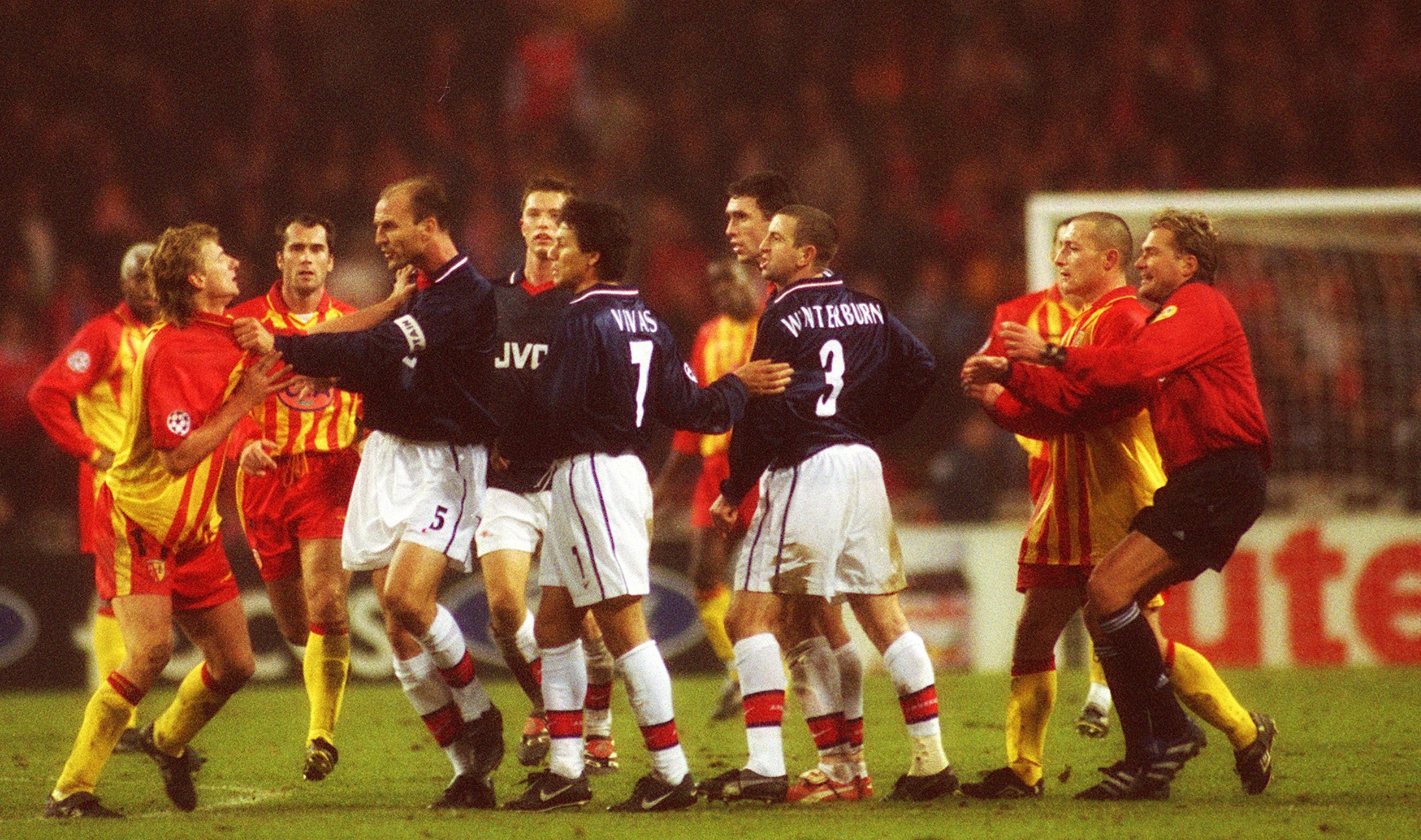 Arsenal - Lens à Wembley en 1998