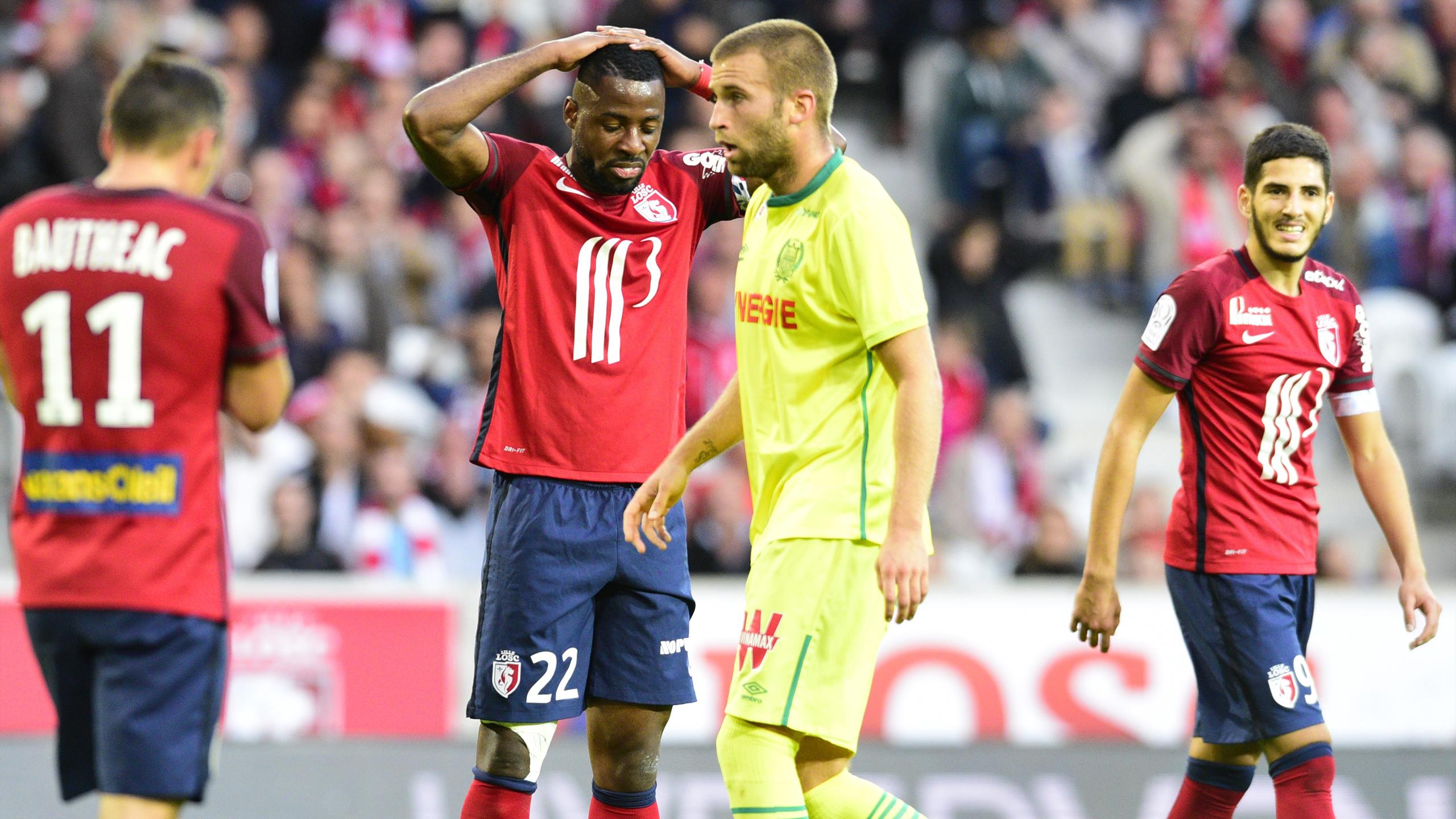 Ligue 1 (match en retard, 7e journée) Lille s'enfonce encore, Nantes stoppe l'hémorragie Ligue 1 (match en retard, 7e journée) Lille s'enfonce encore, Nantes stoppe l'hémorragie