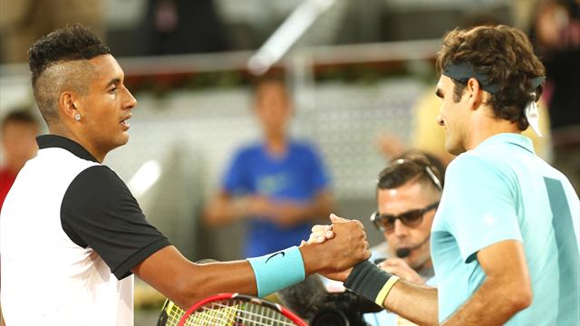 Kopierte Federer den "SABR" von Kyrgios?