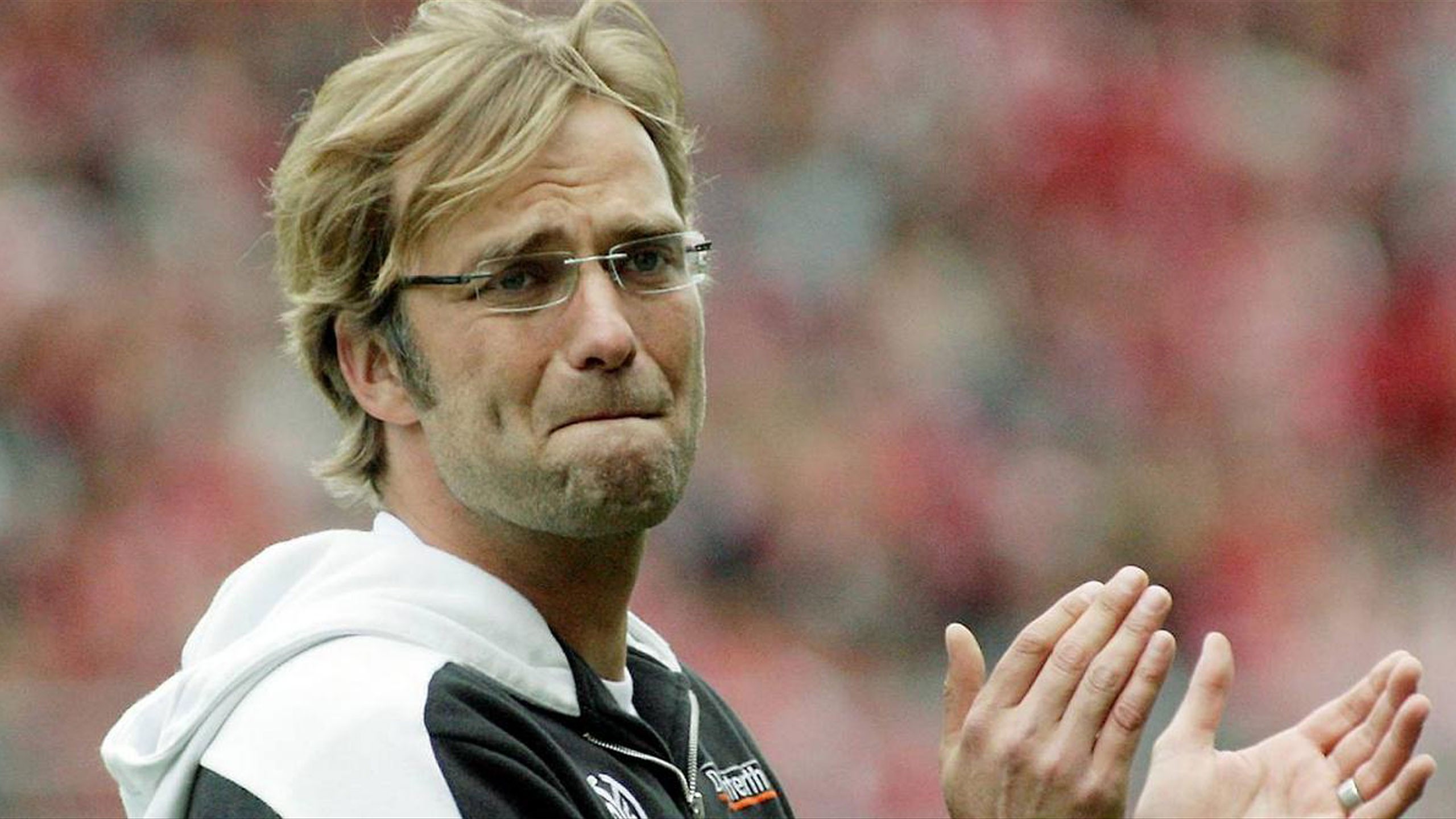 2007 steigt Mainz in die 2.Liga ab - Jürgen Klopp kämpft mit den Tränen