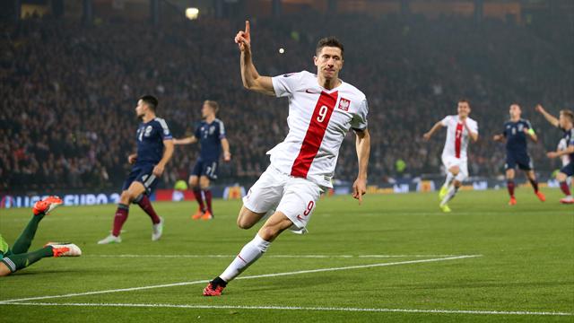La prima volta dell’Irlanda del Nord, Lewandowski fa fuori la Scozia