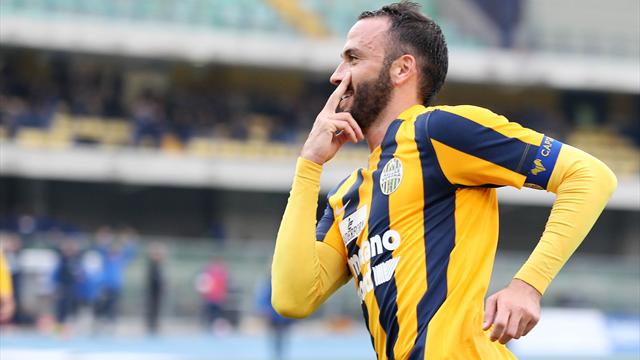 Il primo gol di Pazzini non basta al Verona: 1-1 con l'Udinese