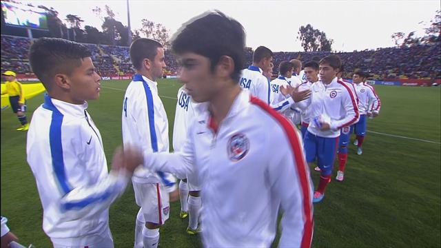 Vídeo Mundial Sub 17: Chile golea a USA con obra de arte incluida (1-4)
