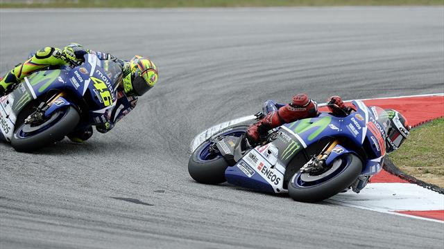 Tous les scénarios qui pourraient couronner Rossi ou Lorenzo