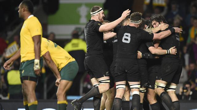 Nueva Zelanda derrota a Australia y gana su tercer Mundial de rugby (34-17)