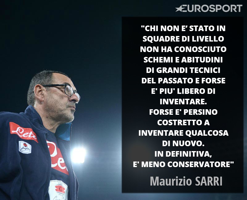 Il pensiero di Maurizio Sarri