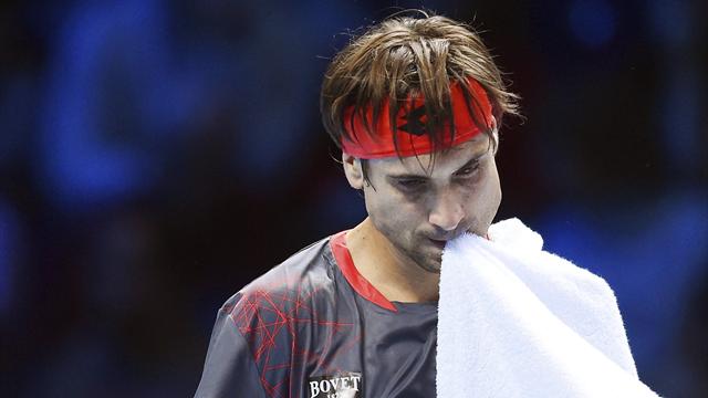 Copa Masters 2015, Murray-Ferrer: Condenado por el saque (6-4, 6-4)