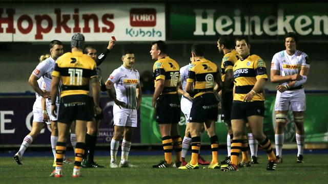 Cardiff Blues hooker Matthew Rees given seven-week ban for stamp