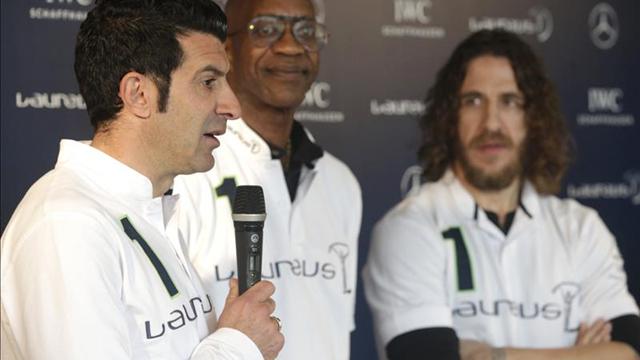 Puyol y Figo son nombrados miembros de la Academia Laureus