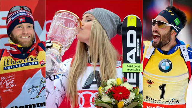 Après-Ski: Vonn, Fourcade et Sundby : les patrons vous saluent bien