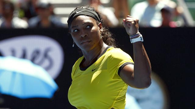 Serena, galibiyetle döndü