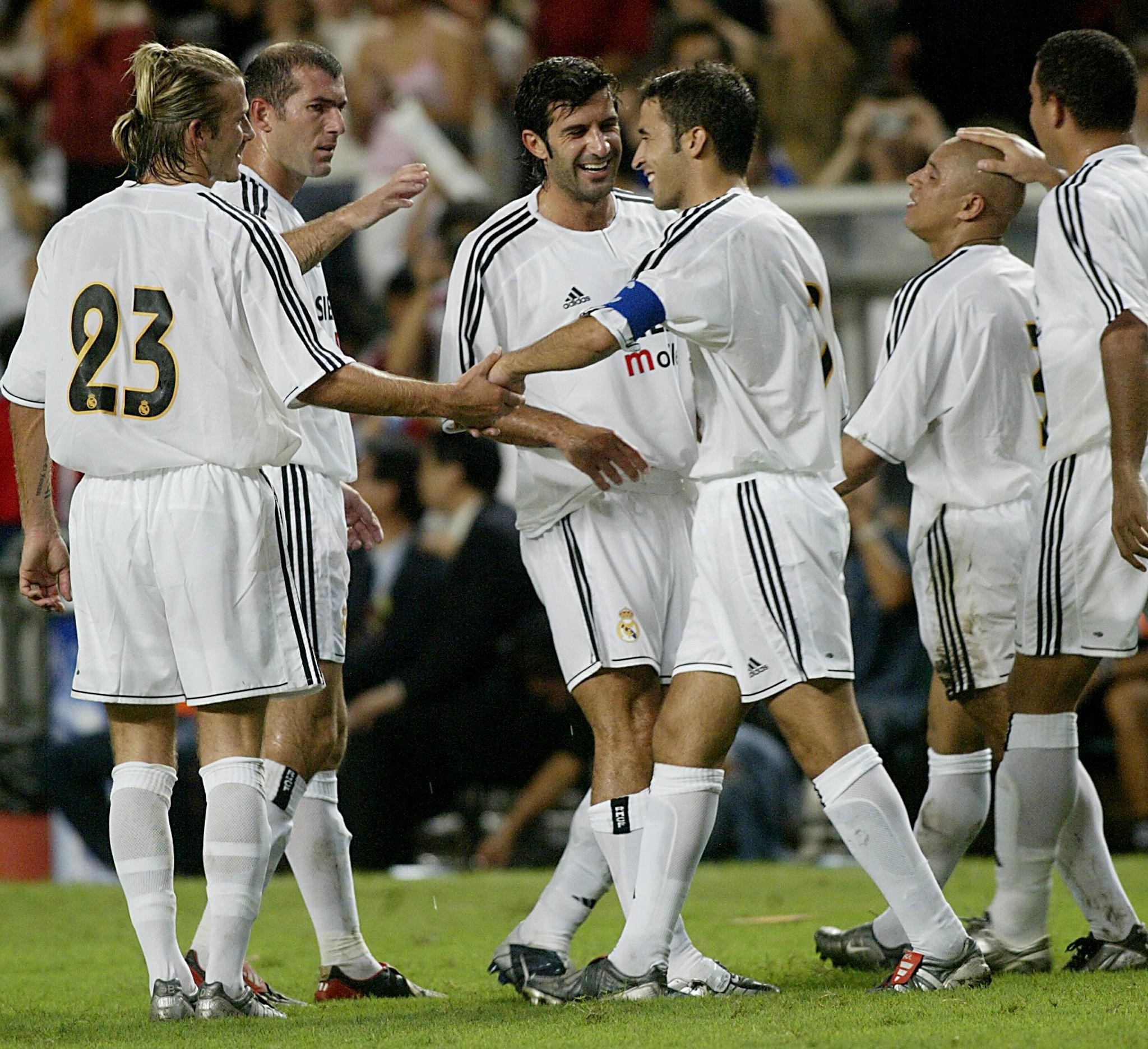 Zidane, Figo, Roberto Carlos, Ronaldo și Raúl