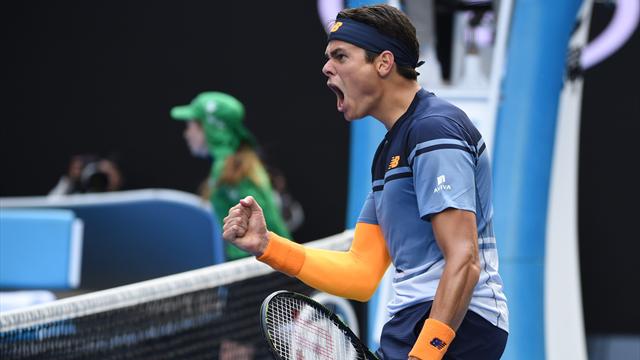 La terreur Raonic fait tomber Wawrinka