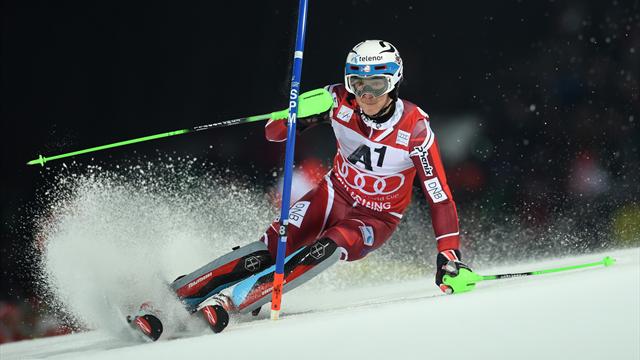 A la fin, c'est toujours Kristoffersen qui gagne... devant Hirscher !