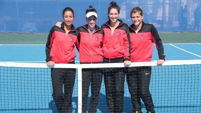 Türkiye FED Cup'a İsrail galibiyetiyle başladı