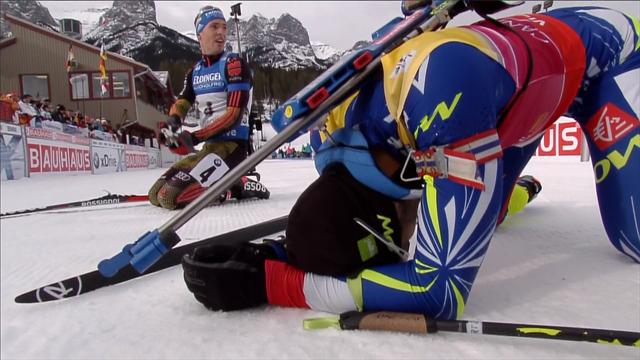 Sprint in Canmore: Fourcade schneller als Schipulin Sprint in Canmore: Fourcade schneller als Schipulin