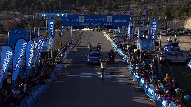 Poels wins stage four of Tour of Valencia Poels wins stage four of Tour of Valencia