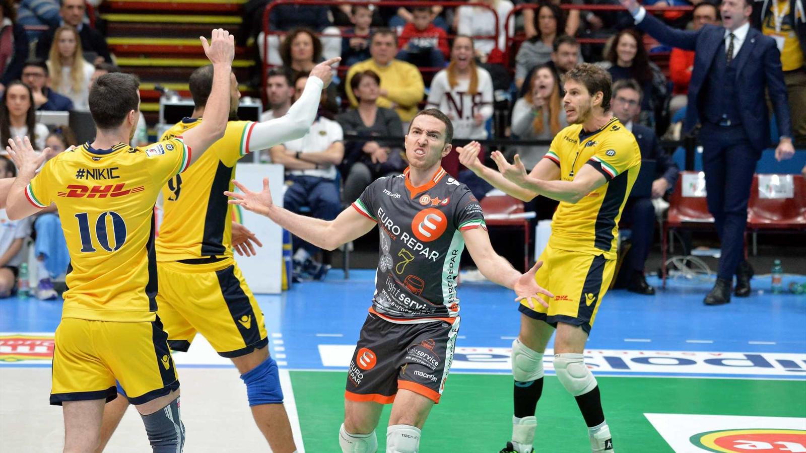 Grande classico in finale sarà ancora Modena contro Trento Coppa