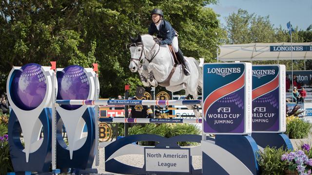 Impressive Farrington wins penultimate Longines FEI World Cup Jumping North American League
