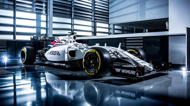 La Williams FW38 en pole position des présentations