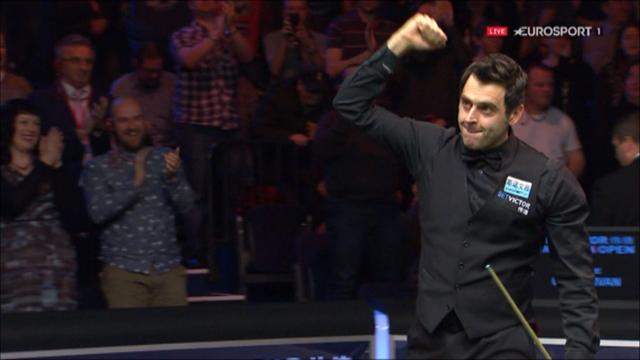 Невозможный шар от Ронни и клиренс, которым он обеспечил победу на Welsh Open Невозможный шар от Ронни и клиренс, которым он обеспечил победу на Welsh Open