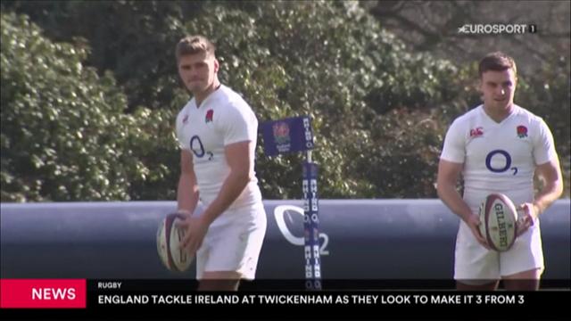 Rugby: England fordert Irland in Twickenham Rugby: England fordert Irland in Twickenham