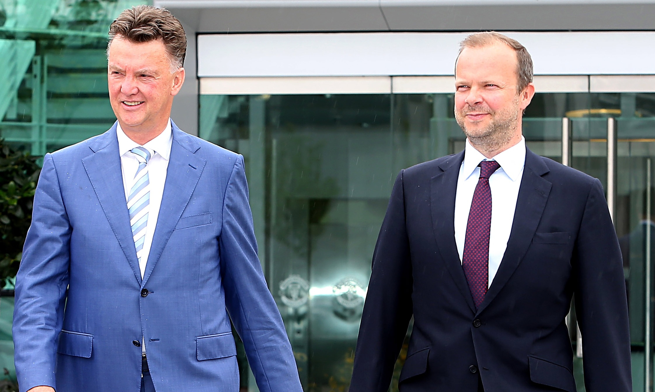 Louis Van Gaal and Ed Woodward