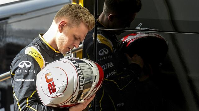 Magnussen est "couvert de bleus"
